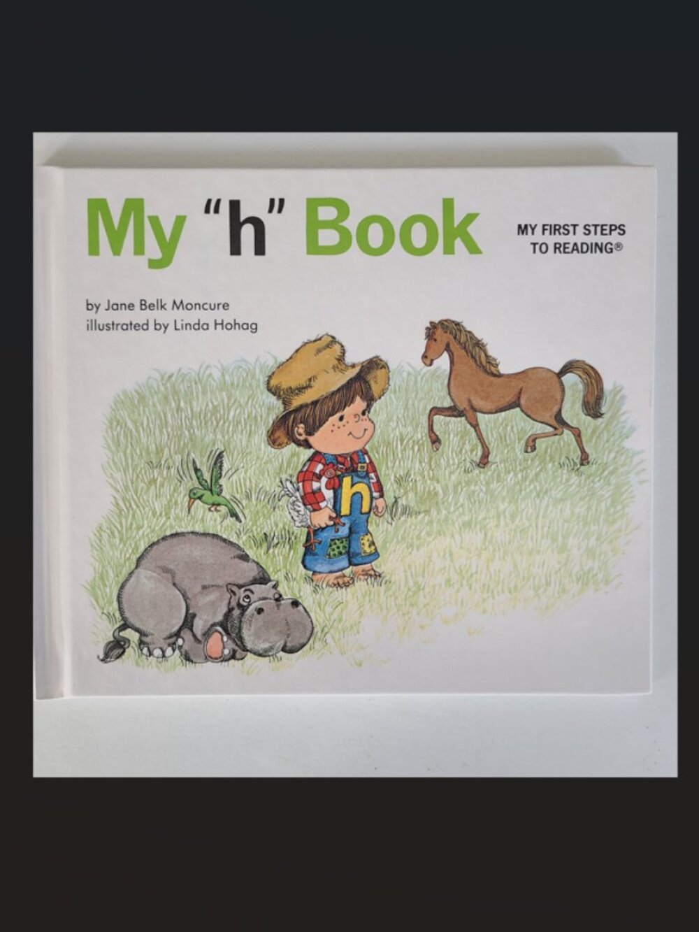 5/$15 Kids Book Moncure My h Book Preschool Early Reading HC Phonics Alphabet
